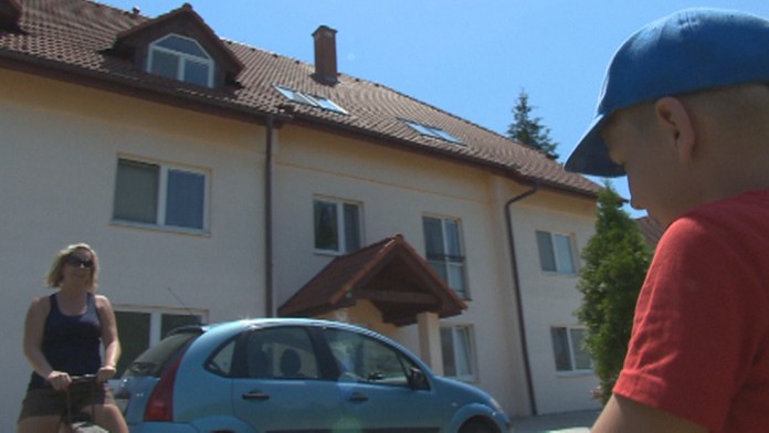 Klaudia Makytová so synom.