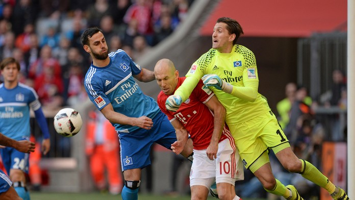 Futbalisti Bayernu Mníchov deklasovali Hamburger SV.