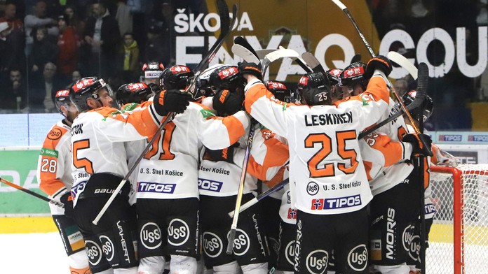 Košice doma prevalcovali Zvolen. Vyhrali extraligu a dorovnali historický rekord