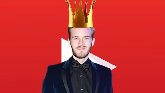Najsledovanejší youtuber PewDiePie.