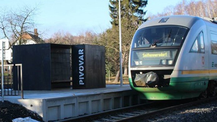 Zastávka pri pivovare