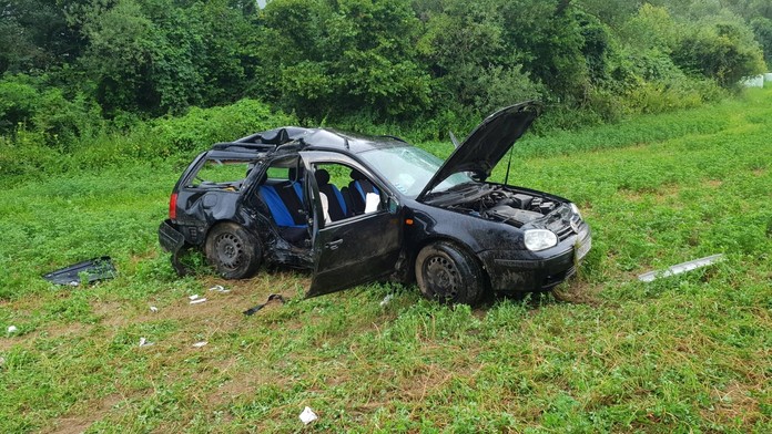 Zábery z tragickej nehody pri Štítniku