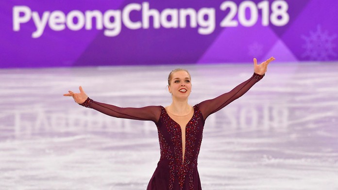 Slovenská krasokorčuliarka Nicole Rajičová.