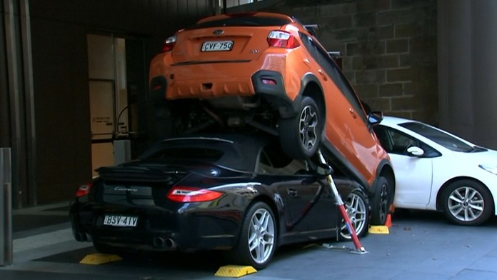 Parkovanie pred hotelom v Sydney