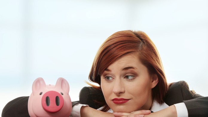 žena, prasiatko, plat, praca