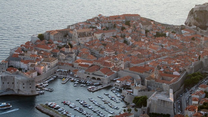 Pohľad na Staré mesto v Dubrovniku.