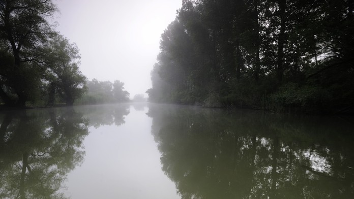 Na snímke Dunaj v Rumunsku.