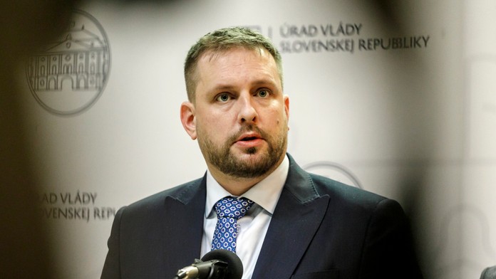 Na snímke minister zdravotníctva SR Kamil Šaško (Hlas-SD).
