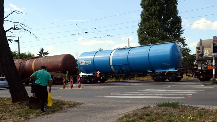 Nákladný vlak - ilustračná foto