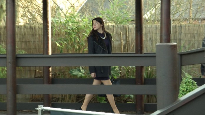 Asistentka premiéra Roberta Fica - Mária Trošková.