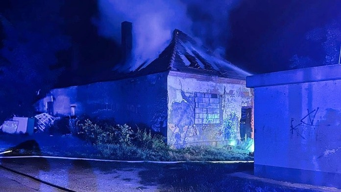 Požiar v Zlatých Moravciach