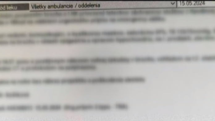 Údajná lekárska správa o zdravotnom stave premiéra Roberta Fica.