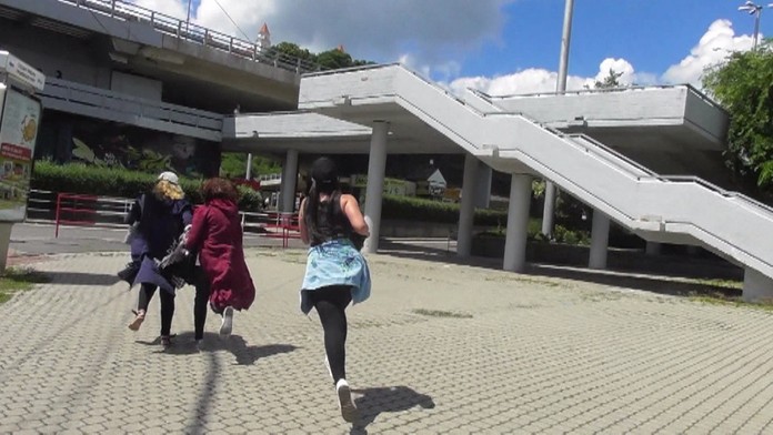 Kristína Kövešová naháňala zlodejky. 