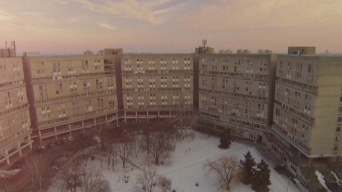 Pohľad na neslávne slávny bratislavský Pentagon.