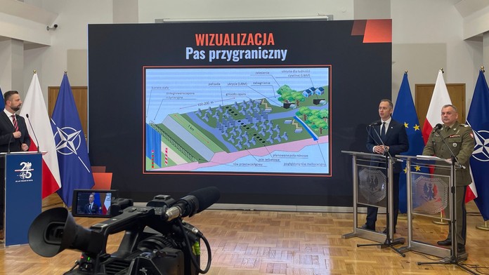 Poľsko ukázalo Východný štít. Projekt za miliardy má zabrániť Rusku v zneužívaní migračnej krízy