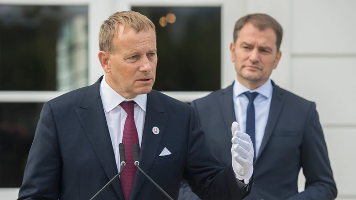 Na snímke Boris Kollár a Igor Matovič 