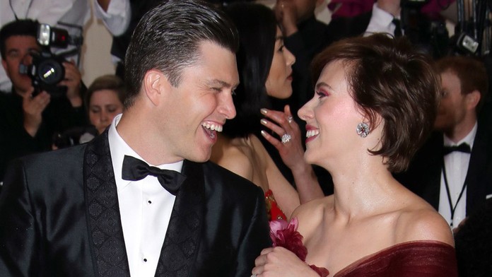 Scarlett Johannson a Colin Jost
