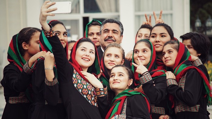 Tenistka Serena Williamsová v semifinále Wimbledonu.