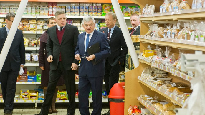 Robert Fico a Ľubomír Jahnátek