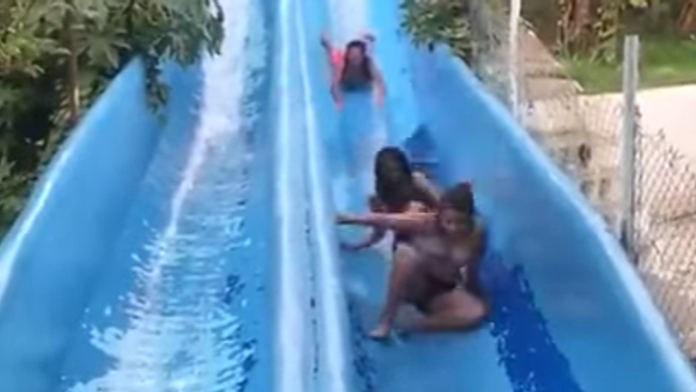 Zrážka na tobogáne. 