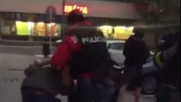 Zatknutie Jozefa Leška v Košiciach.