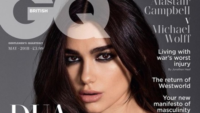 Dua Lipa na titulke magazínu GQ