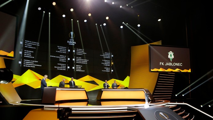 Žreb základných skupín futbalovej Európskej ligy UEFA.