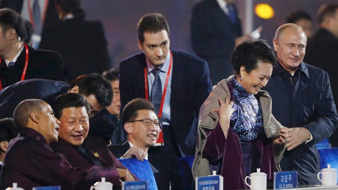 Galantné gesto ruského prezidenta Vladimira Putina na summite APEC