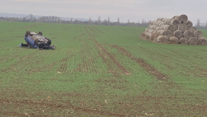 Smrteľná nehoda pri Vrábľoch.