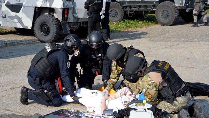 Medzinárodné protiteroristické cvičenie ATLAS COMMON CHALLENGE 2.0 v Komárne.