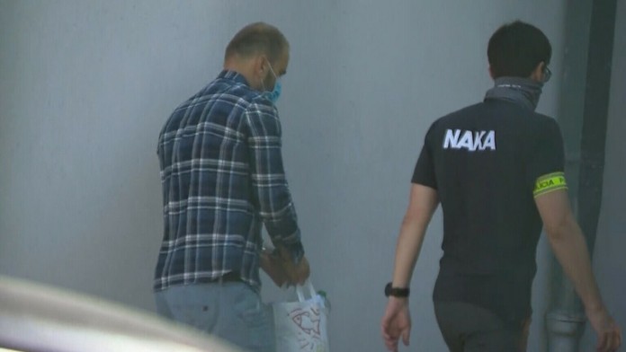 Jeden z obvinených.