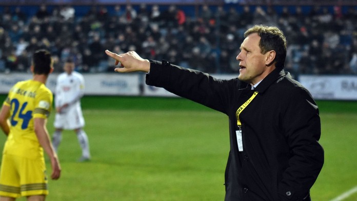 Na snímke tréner MFK Zemplín Michalovce Stanislav Griga 