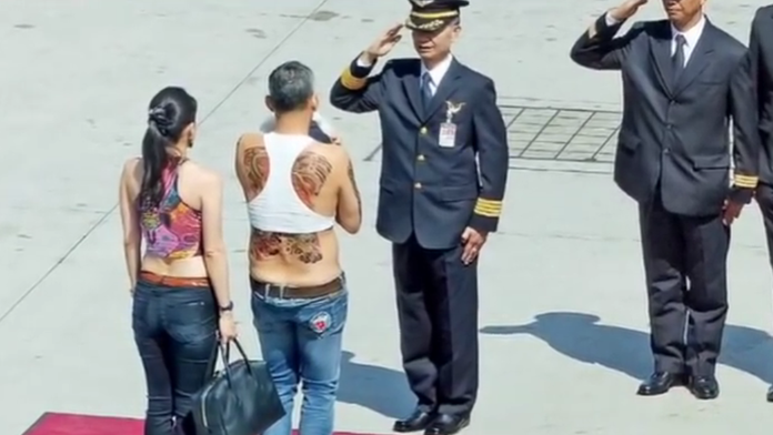 Budúci thajský kráľ Maha Vajiralongkorn.