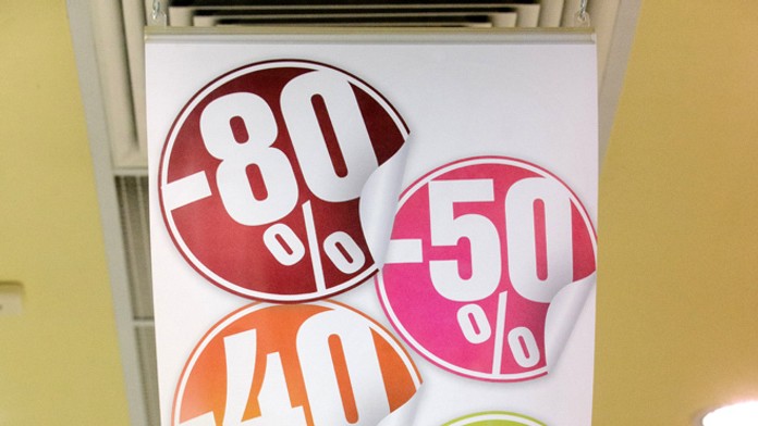 Výpredaj - ilustračná snímka