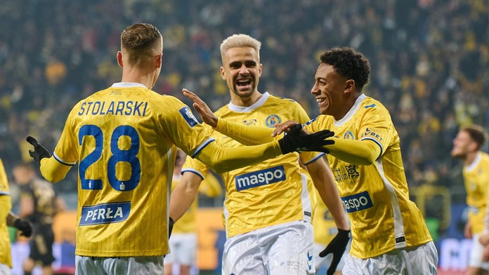 Marek Bartoš so spoluhráčmi z Lublinu