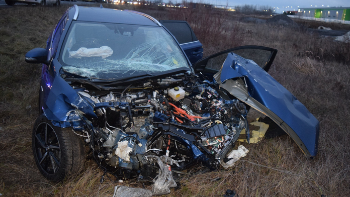 Mladá žena prežila vážnu nehodu pri Dunajskej Strede