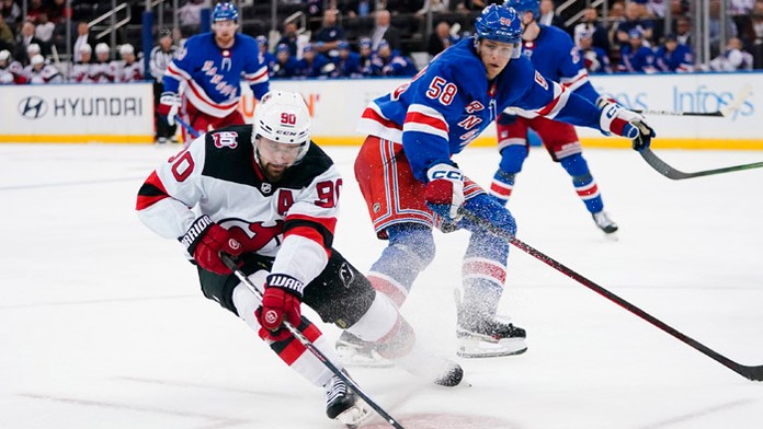 Tatar prispel gólom k výhre New Jersey nad Rangers.