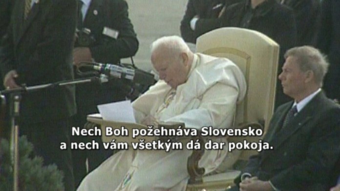 Ján Pavol II. na Slovensku