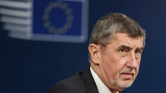 Český premiér v demisii Andrej Babiš. 