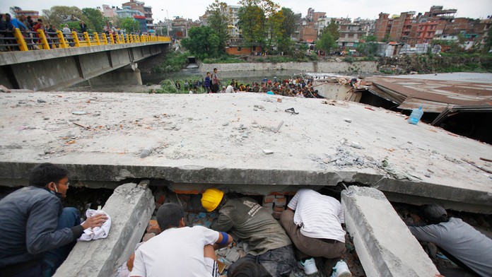 Zemetrasenie v Nepále