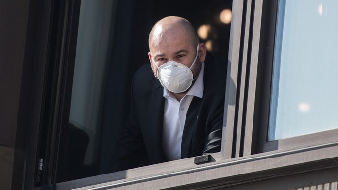 Predseda poslaneckého klubu Sme rodina Peter Pčolinský.