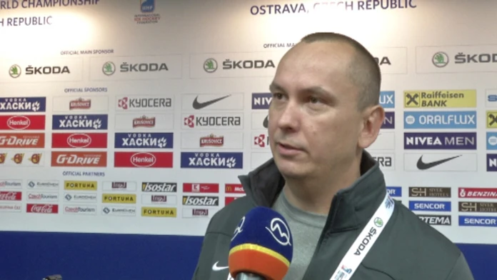 Lekár hokejovej reprezentácie Ján Grauzel.