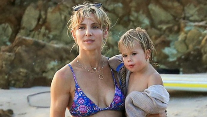 Elsa Pataky so synom Sashom