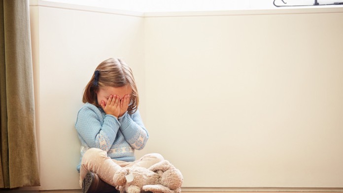 Plačúce dieťa v škôlke - ilustračná snímka.