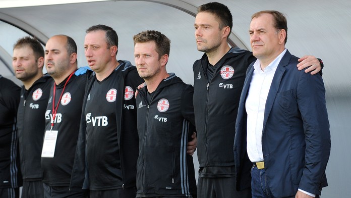 Tréner gruzínskej futbalovej reprezentácie Vladimír Weiss st. 