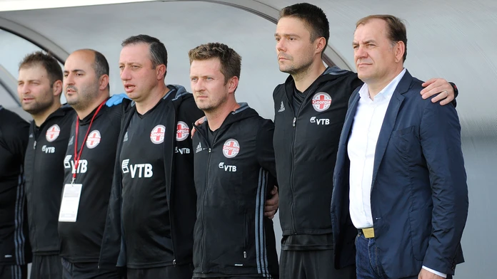 Tréner gruzínskej futbalovej reprezentácie Vladimír Weiss st. 