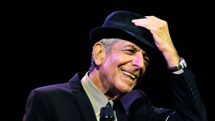 Legendárny kanadský básnik, spevák a skladateľ Leonard Cohen.