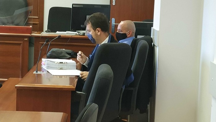 Zadržaný Dušan Kováčik.