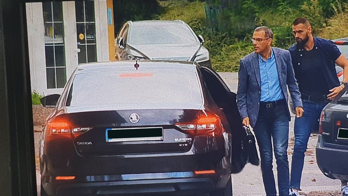 Generálny prokurátor Maroš Žilinka prichádza na NAKA.