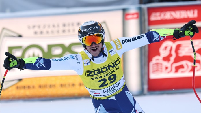 Český lyžiar sa postaral o prvotriednu senzáciu. V super-G zdolal Odermatta a vybojoval premiérový triumf